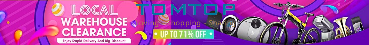 تسوق عبر الإنترنت بأفضل الأسعار في Tomtop.com